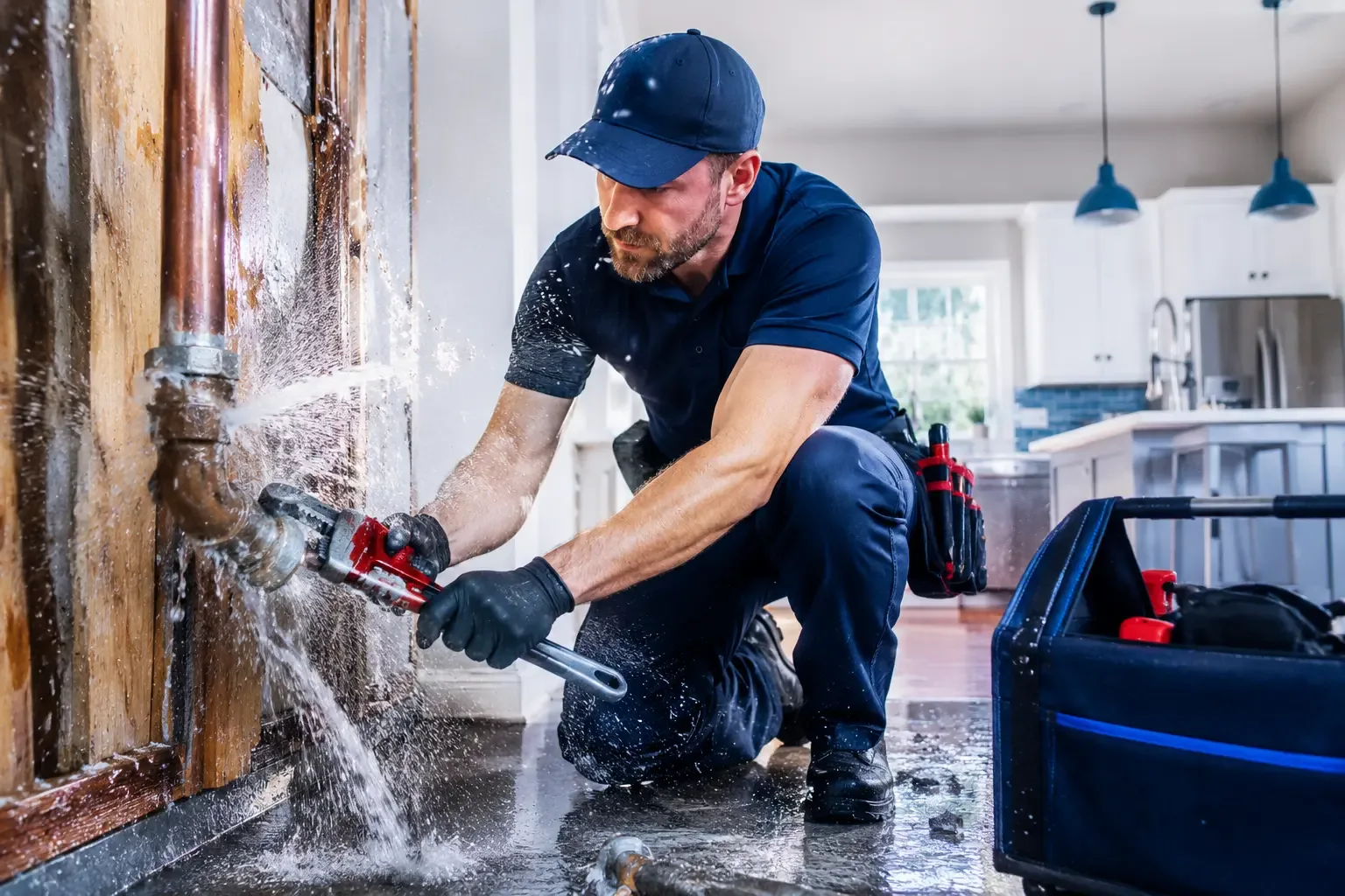 Local emergency pipe repair professionals in Temperanceville, VA